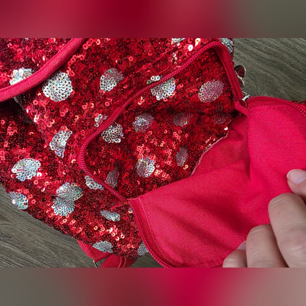 Disney Mini Mouse Sequin Backpack - image 4